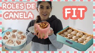 CINNABON ROLLS FIT (ROLES DE CANELA SIN CULPA)