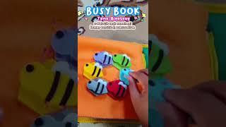 Busy Book dari Kain Flanel #kreasiflanel #busybook #quietbook #quietbooktutorial #diy #mainanedukasi