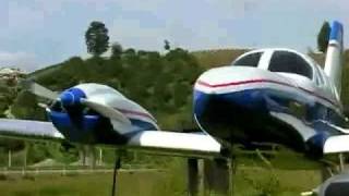 Vuelo del Rc Cessna 421 bimotor