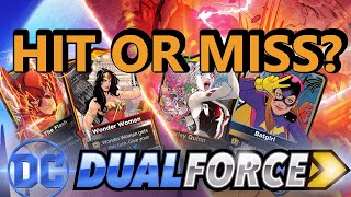 Is It Worth Trying The New DC Dual Force Card Game?