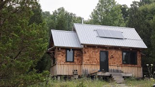 Working on my Off Grid Cabin Wet Bath