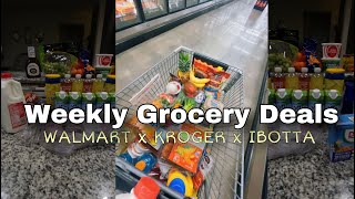 HUGE SAVINGS AT WALMART & KROGER 💵| STOCKPILE FILLER WEEK | #groceryshopping #walmart #krogerdeals