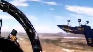 Vuelo invertido - Blue Angels