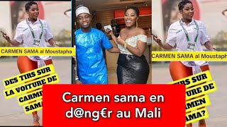 😳SORTEZZZ OHH, 3 C0UPS DE F€U SUR LA VOITURE DE CARMEN SAMA AU MALI