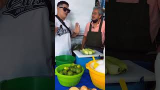 AGUAS DE LIMON Y PEPINO CON MENTA EN TEPITO💀🏍️💨 #comida