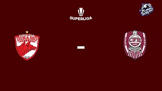 FC Dinamo Bucuresti Vs. CFR Cluj, Etapa 16 SuperLiga 2024-2025 #Live