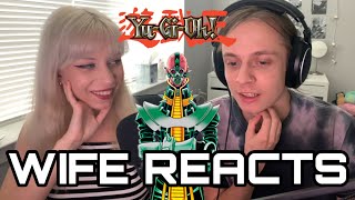 My Wife Reacts To Yu-Gi-Oh! Cards