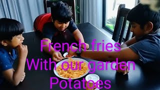 How to make Crispy french fries|potato fry