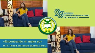 «Encontrando mi mejor yo» - M.T.F. Priscila del Rosario Sánchez García