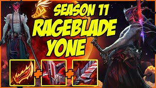 SEASON 11 YONE CAP'S BUILD IS SO BROKEN IS INSANE | YONE VS YASUO MID LEAGUE OF LEGENDS GAMEPLAY