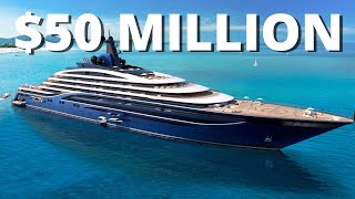 Inside a $50,000,000 Brand New PRIVATE MEGAYACHT - Rich Lifestyle