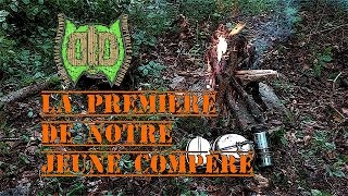 Bivouac Bushcraft 14/05/2016 La Première D'un Jeune Compère