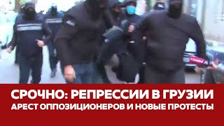 🔴 СРОЧНО РЕПРЕССИИ В ГРУЗИИ | АРЕСТОВАНЫ ЛИДЕРЫ ОППОЗИЦИИ #новости #грузия #тбилиси