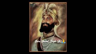 Guru govind singh ji 2024 🙏🦁| Guru govind singh status || #sikh #shorts #story #Punjab