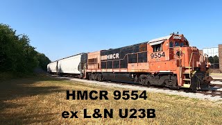 ex L&N U23B, Huntsville & Madison County Railroad 9554, Switching Cars