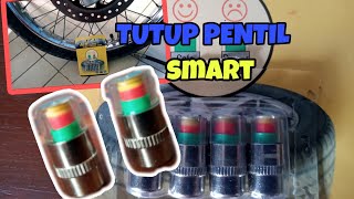 Tutup pentil smart berindikator