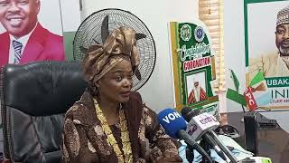 We threatened to take Tinubu to court if he did not contest for president- Queen Zainab Abiola.