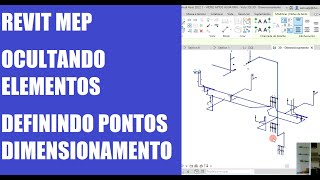 Aula 12 Revit MEP Exemplo Agua Fria, Criando o isométrico, pontos, trechos, para o dimensionamento.