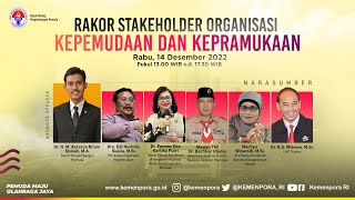 RAKOR STAKEHOLDER ORGANISASI KEPEMUDAAN DAN KEPRAMUKAAN