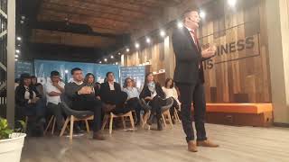 Federico Martelli presentó sus candidatos en La Plata