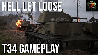 HELL LET LOOSE - T34 Gameplay | Español