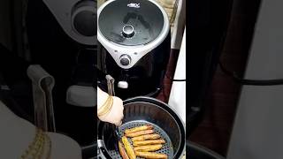 Air fryer good for ready to cook food🍥#shorts #cooking #youtubeshorts #sarapositivelife#cooking#vlog