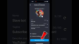 How to Create personal AI character on Instagram 🤯 | Create your own AI 🤖 #shorts #instagram