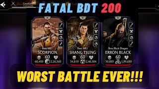 Fatal Black Dragon Tower 200 | MK Mobile