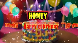 HONEY Happy Birthday Song -Happy Birthday to You