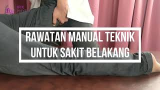 RAWATAN SAKIT BELAKANG DI IFIX PHYSIOTHERAPY