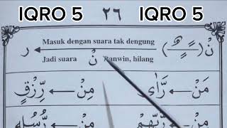 iqra jilid 5 halaman 26 | cara mudah belajar mengaji bagi pemula dan lansia supaya cepat bisa baca