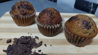 كاب كيك ساهلين وإقتصاديين بالشكلاط/cupcakes au chocolat