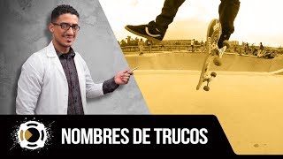 NOMBRES DE TRUCOS SKATE en Cámara Lenta - Glosario Profe Lagos