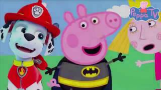 Peppa Pig y sus Disfraces (La Patrulla Canina, Elsa y Ana Frozen, Spiderman y muchos más)