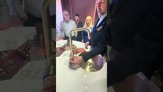 Gessi stand at the Salone del Mobile 2024. The new Gessi Haute Couture collections. Part 4   #gessi