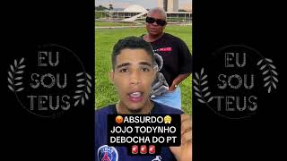 JOJO TODYNHO DEBOCHA DO PT NA FRENTE DO PALÁCIO DO PLANALTO