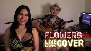 Flowers (Live Looping Acoustic Cover by Kenan & Kim)