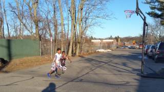 Jordan and Preston Playing Ball