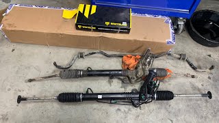 Subaru Impreza steering rack replacement, and upgrades pt 1