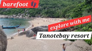 Barefoot on holiday / Tanotebay resort, Koh Tao Thailand