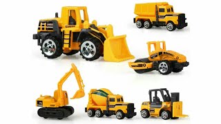 See the Most Excavator Reviews, Dump Trucks, & Tractor Toy Construction Vehicles for Children