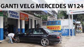 Ganti velg Mercedes W124 #52