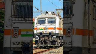 WAP - 7 Supremacy 🔥💥 | Fastest locomotive of India | #indianrailways #trendingsong #shorts