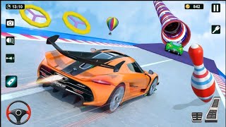 Mega Ramp Car Stunt Master Simulator - GT Impossible Sport Car Racing - Android ...