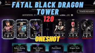 Fatal Black Dragon Tower 120 | MK Mobile