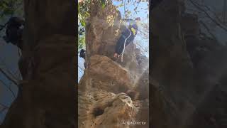 Fun crux on a terrific 7a #climbing