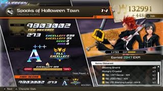 KINGDOM HEARTS Melody of Memory spooks of Halloween town: all excellent