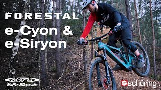 Forestal e-Cyon & e-Syrion | Testride mit Traildog