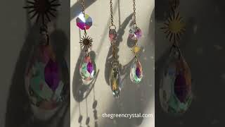 🌞 Bring the beauty of nature indoors with Crystal Suncatcher!  #accessories #crystalsforsale