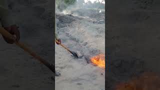 burning of bricks #shortvideo #shorts #youtubeshorts